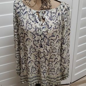Lucky Brand Blouse Size L